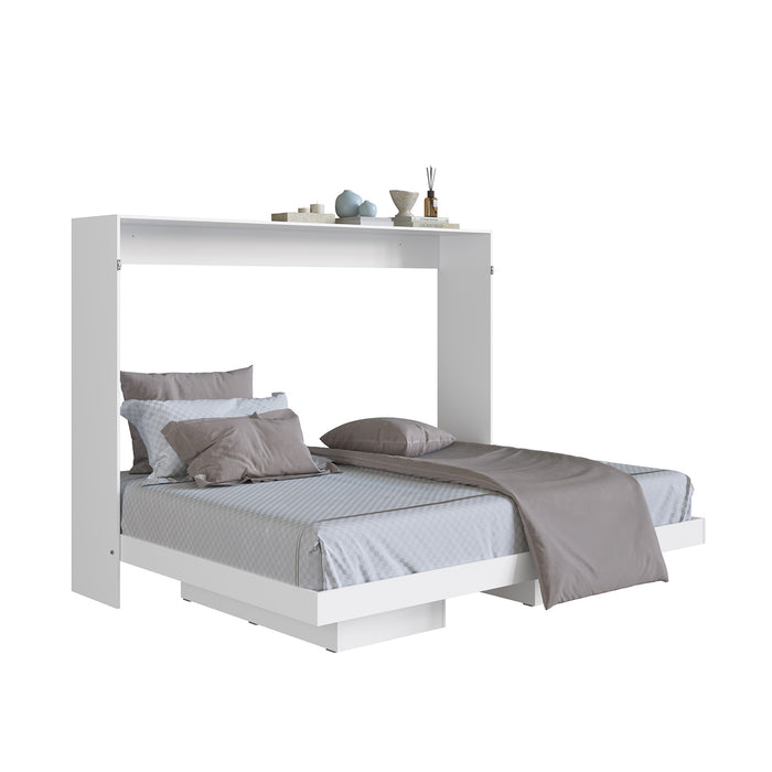 Cama Plegable Horizontal Dallas Blanco 140x190