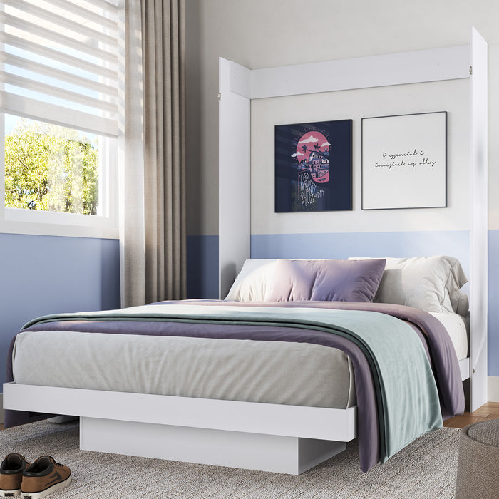 Cama Plagable Vertical Vancouver Blanco 140x190