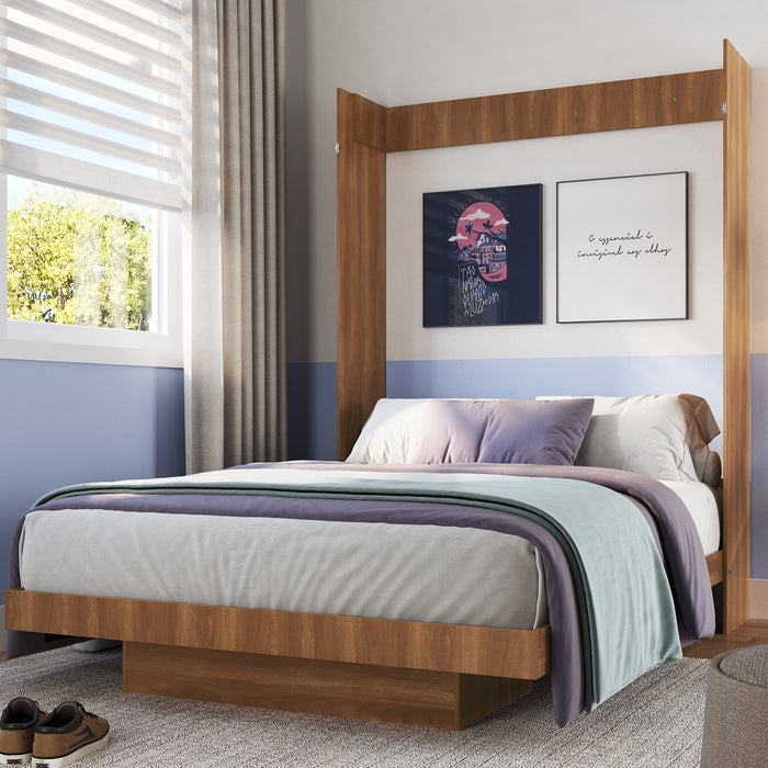 Cama Plagable Vertical Vancouver Nogal 140x190