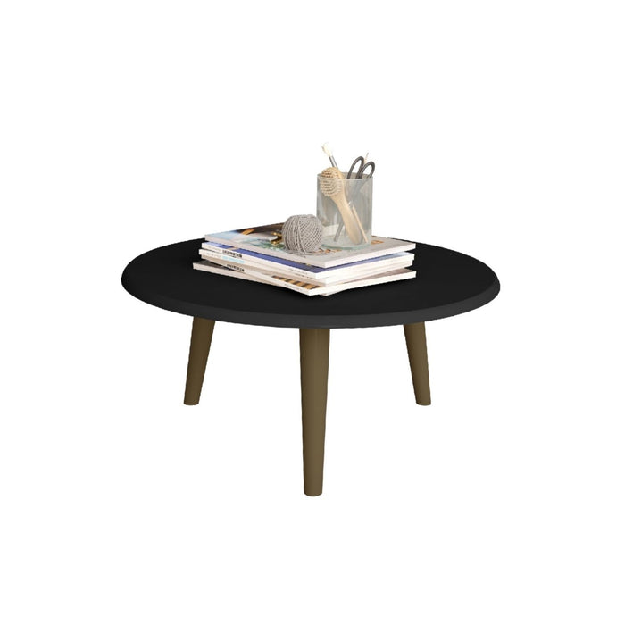 Mesa de Centro Brilhante Negro
