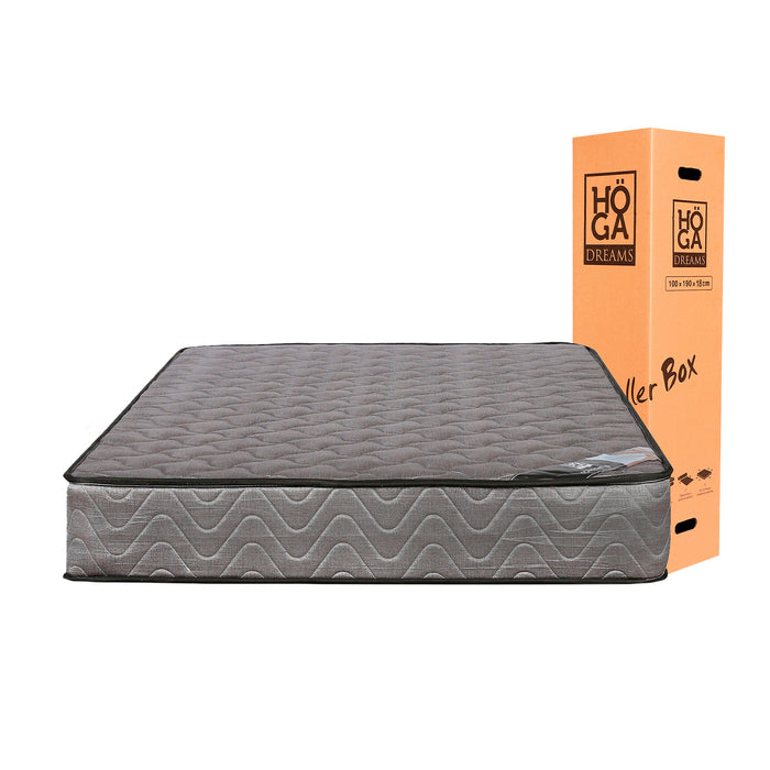Colchón Comprimido Roller Resorte Bonnell 100x190x18