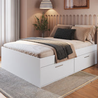 Cama con 4 Puertas Tokio Blanco 140x190