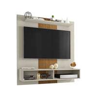 Rack para Tv Gama Hasta 47" Blanco Invierno Ripado