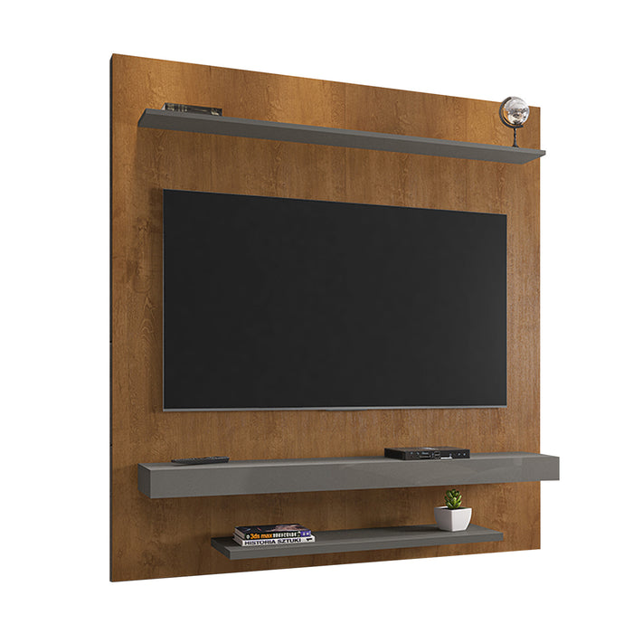 Rack para Tv Leme Hasta 60" Natural Titanium