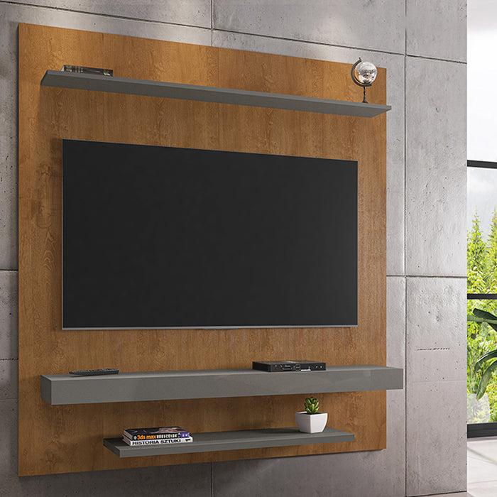 Rack para Tv Leme Hasta 60" Natural Titanium