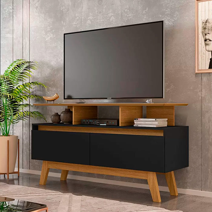 Rack para Tv Rubi 1.2 Hasta 50" Canela Negro